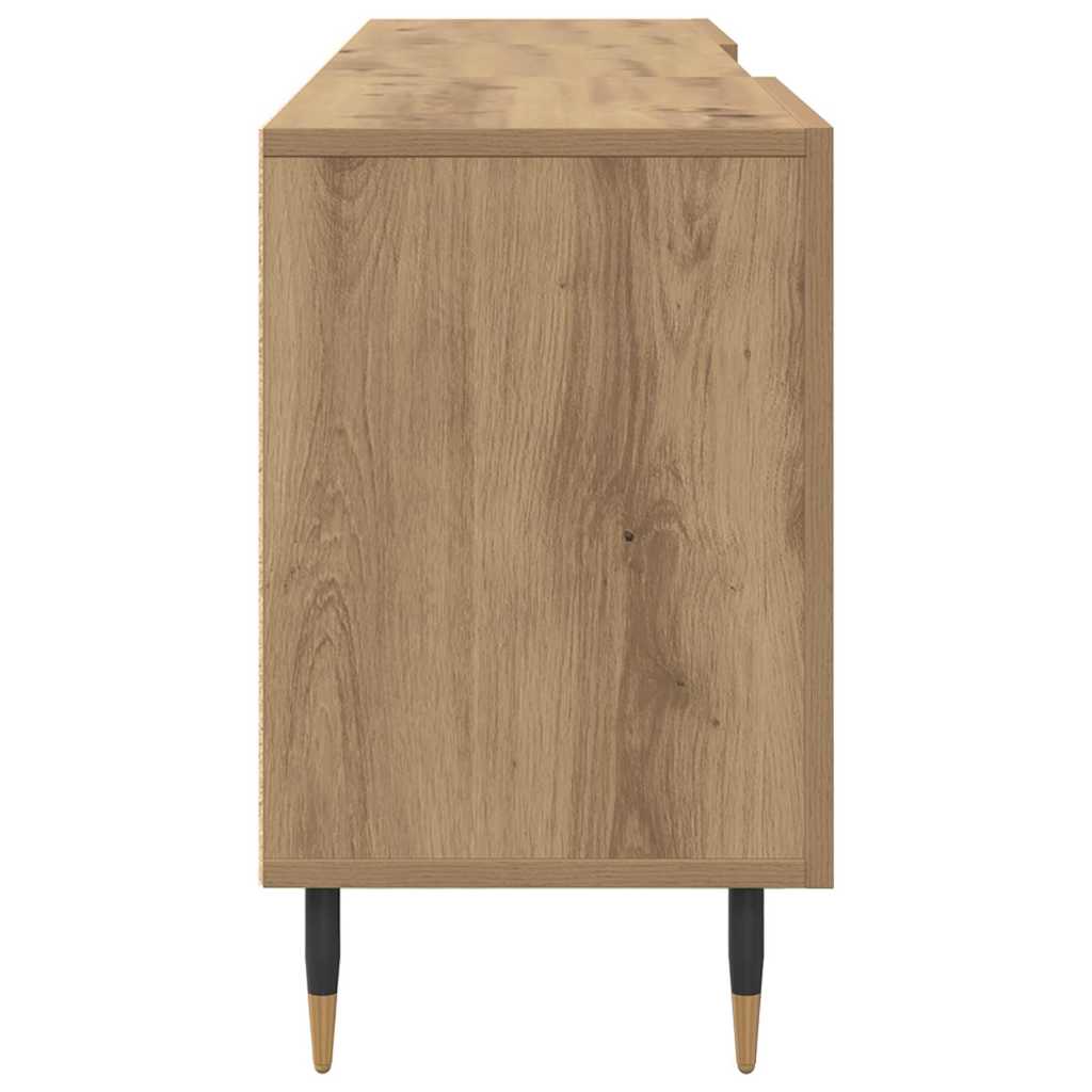 Cabinet TV stejar artizanal 150 x 30 x 50 cm Lemn compozit GartenMobel Dekor
