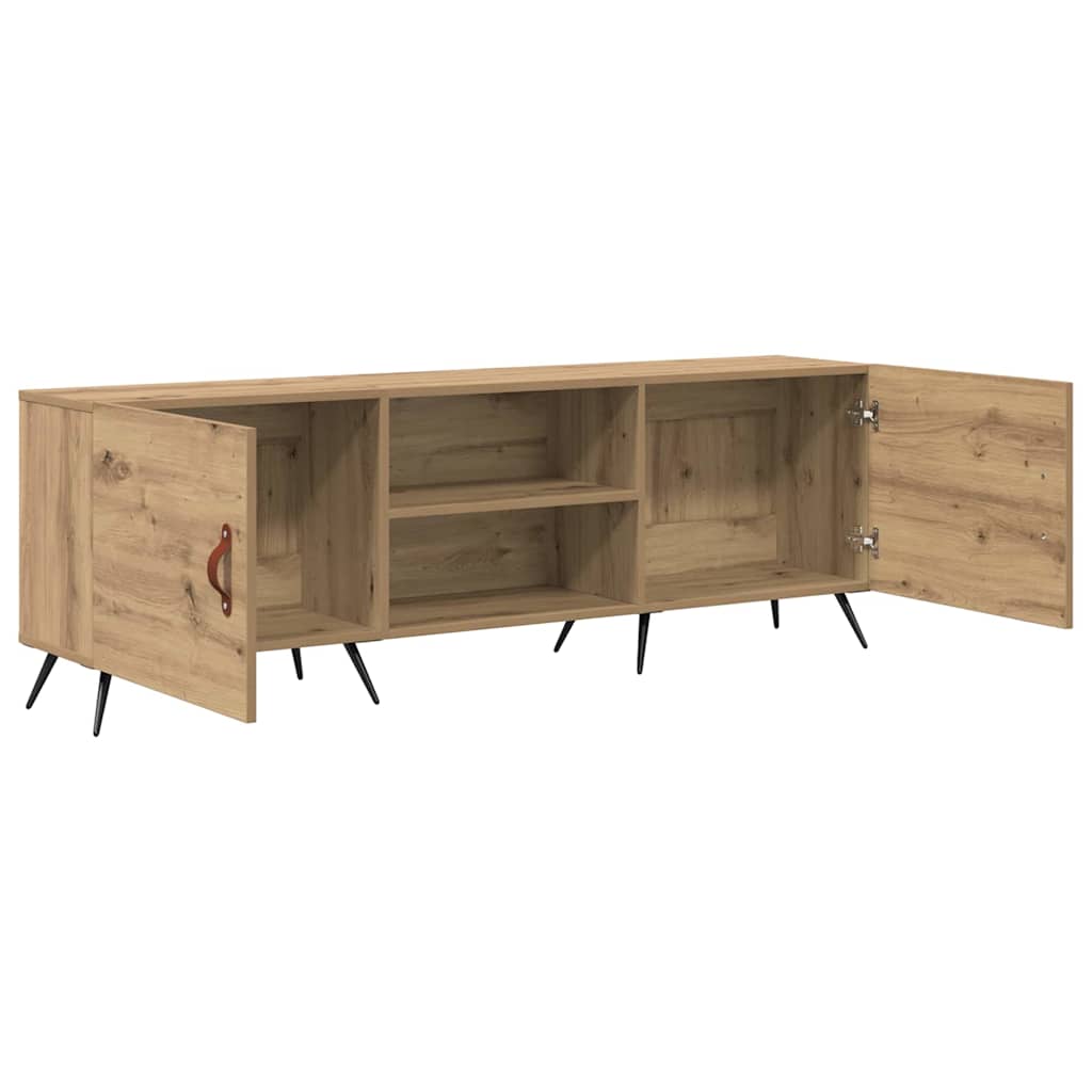 Cabinet TV stejar artizanal 150 x 30 x 50 cm Lemn compozit GartenMobel Dekor