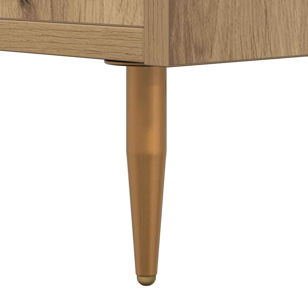 Cabinet TV stejar artizanal 150 x 30 x 50 cm Lemn compozit GartenMobel Dekor