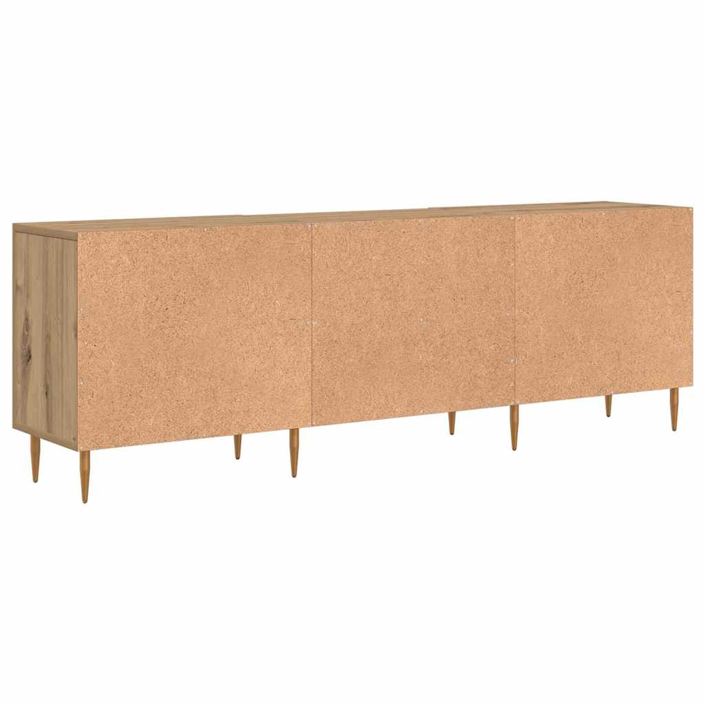Cabinet TV stejar artizanal 150 x 30 x 50 cm Lemn compozit GartenMobel Dekor