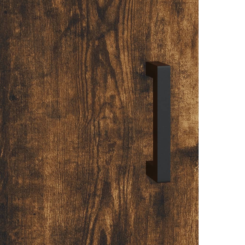 Dulap de perete, stejar fumuriu, 60x31x70 cm, lemn compozit GartenMobel Dekor