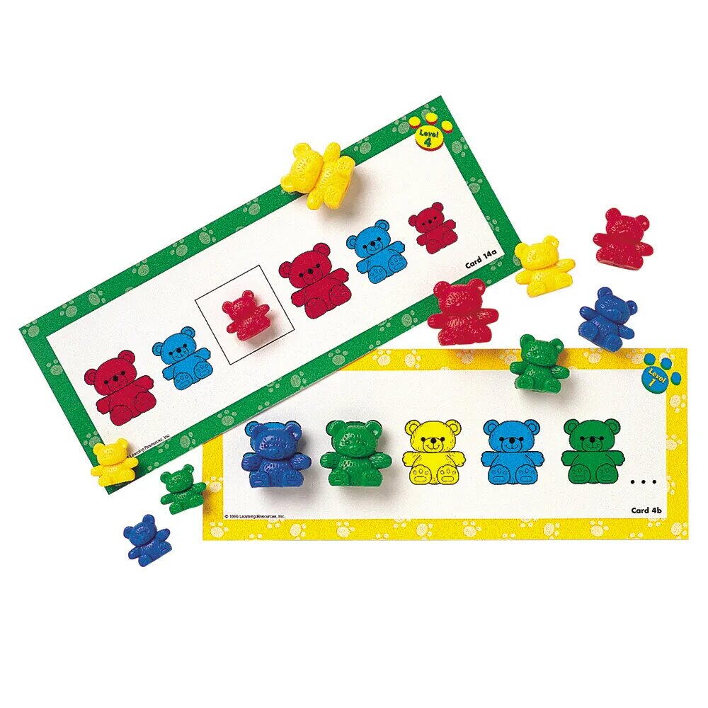 Familia ursuletilor - carduri cu activitati PlayLearn Toys