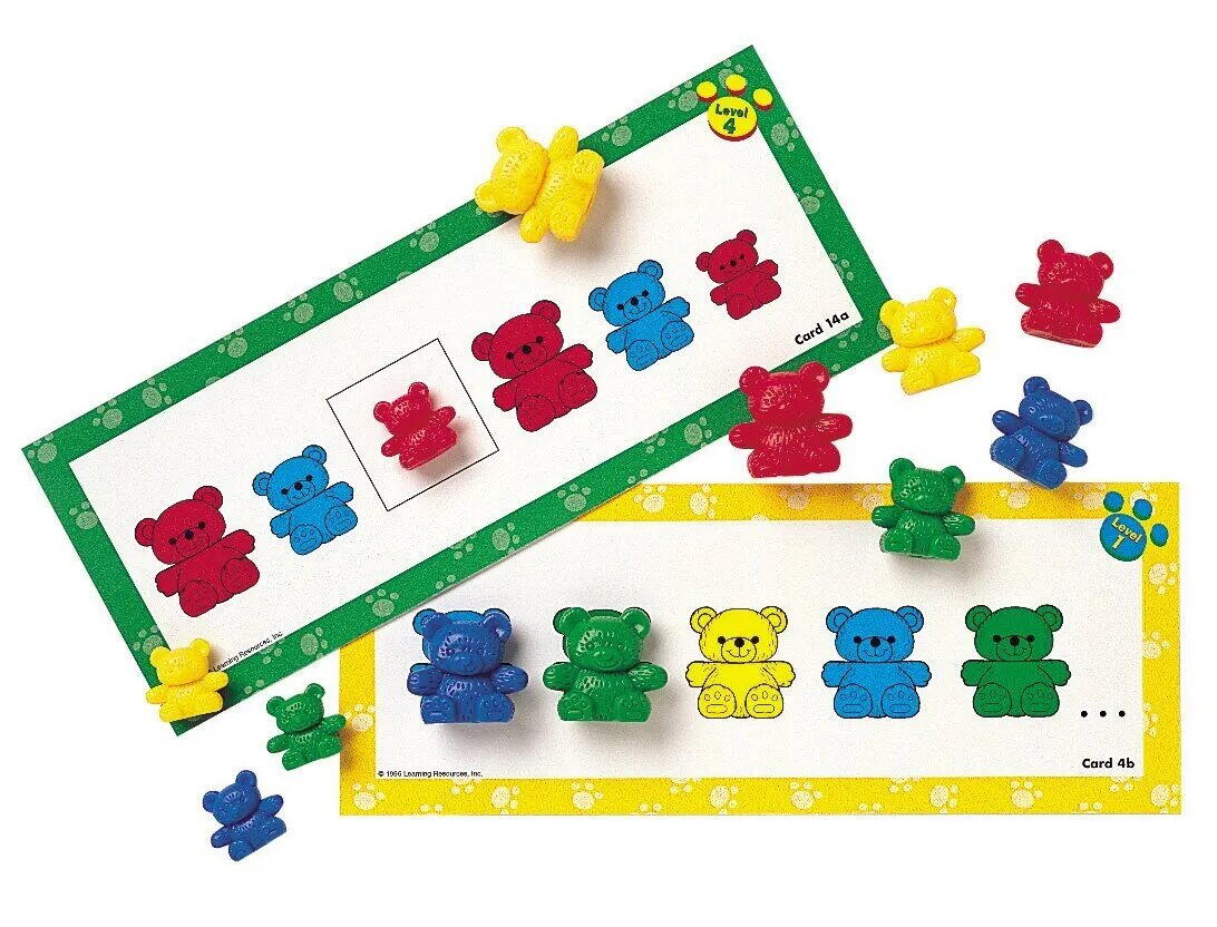 Familia ursuletilor - carduri cu activitati PlayLearn Toys