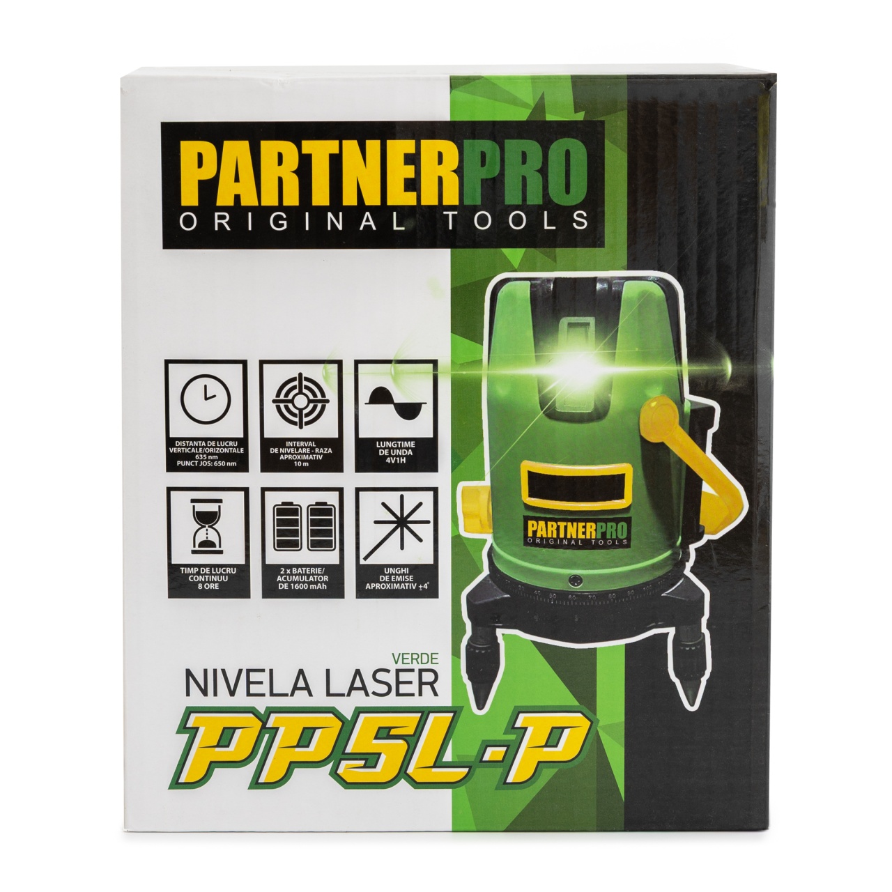 Nivela Laser PARTNERPRO PP5L-P Innovative ReliableTools