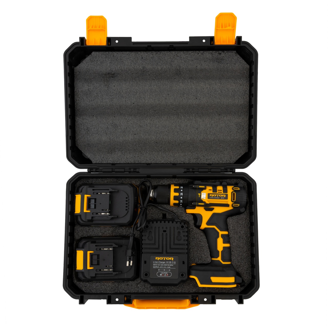 Autofiletanta pe acumulator ROTOR RDB21 21 V /3 Ah, 1350 Rot/min, 18+1, 30 Nm, Brushless Innovative ReliableTools