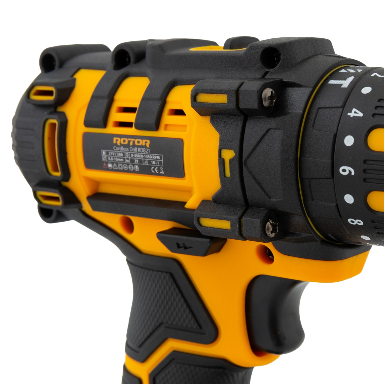Autofiletanta pe acumulator ROTOR RDB21 21 V /3 Ah, 1350 Rot/min, 18+1, 30 Nm, Brushless Innovative ReliableTools