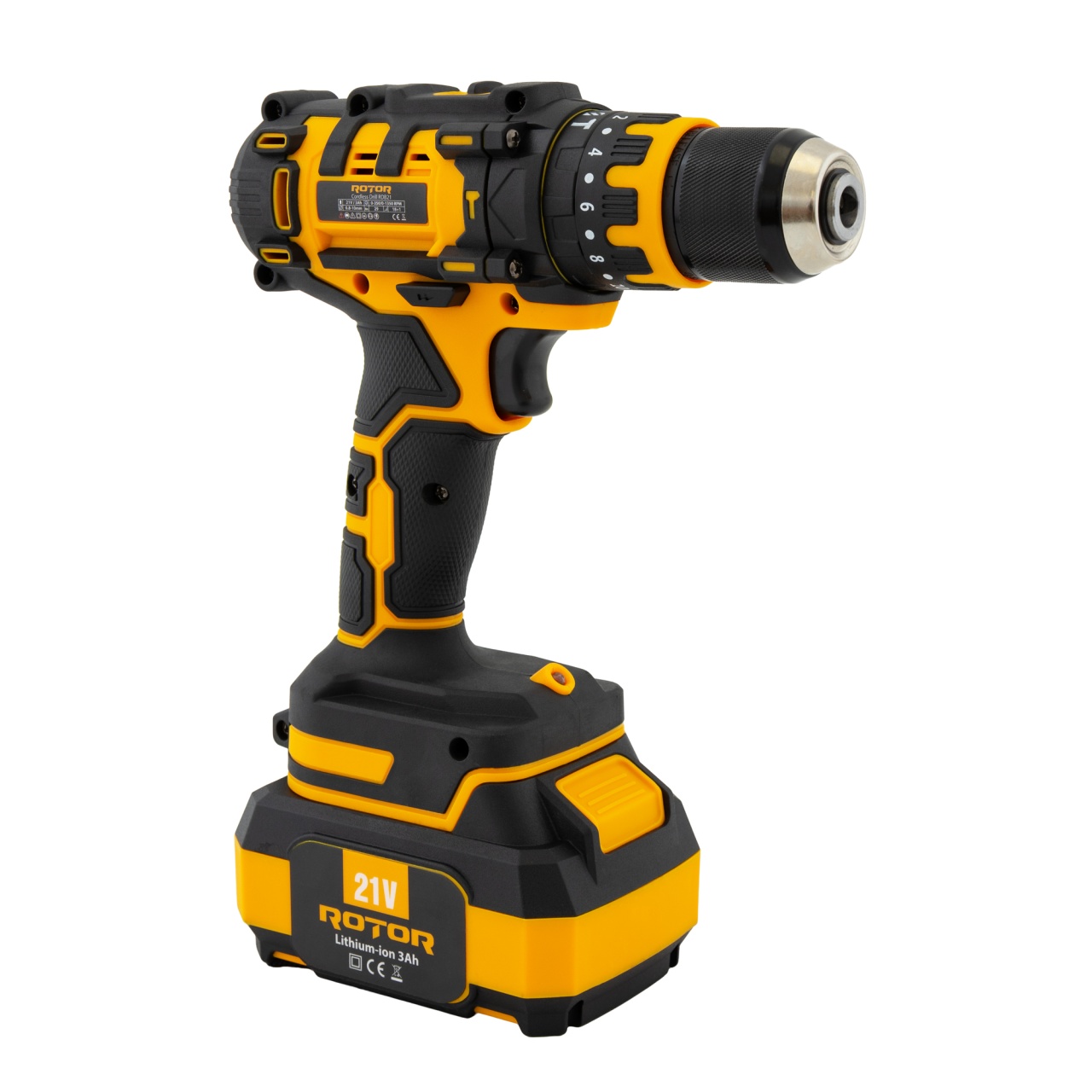 Autofiletanta pe acumulator ROTOR RDB21 21 V /3 Ah, 1350 Rot/min, 18+1, 30 Nm, Brushless Innovative ReliableTools