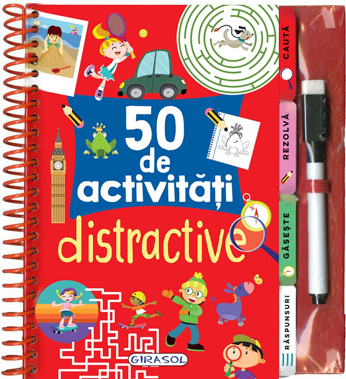50 de activitati distractive PlayLearn Toys
