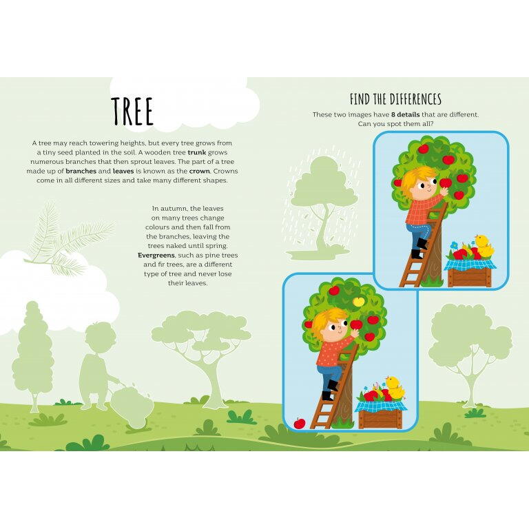 Carte de activitati cu abtibilduri - In natura PlayLearn Toys