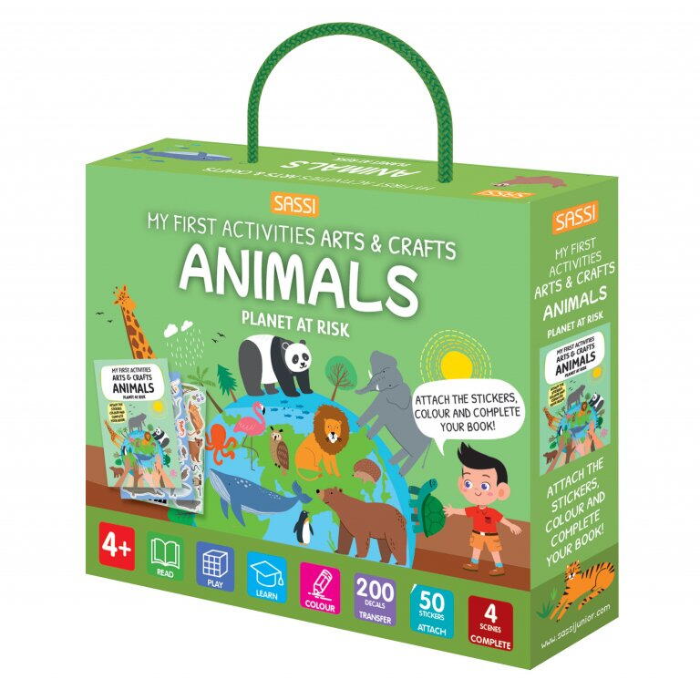 Primul set de arta & lucru manual - Animalute PlayLearn Toys