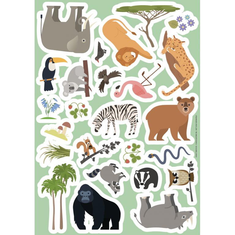 Primul set de arta & lucru manual - Animalute PlayLearn Toys