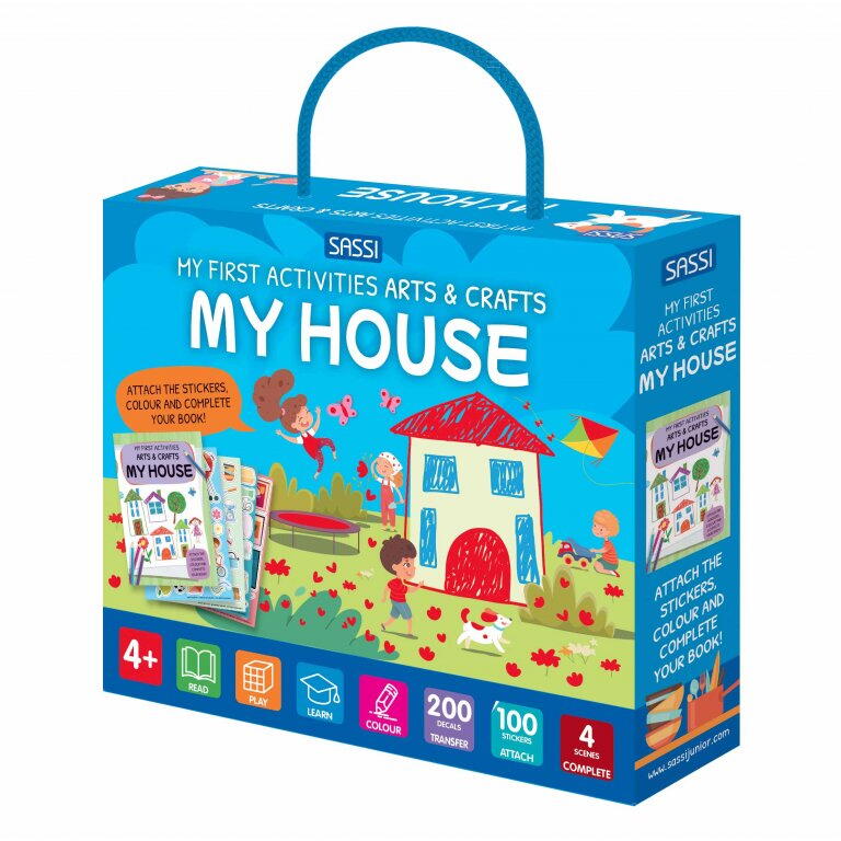 Primul set de arta & lucru manual - Casa mea PlayLearn Toys