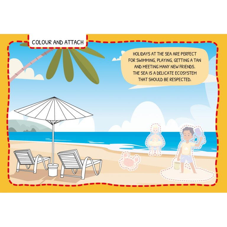 Primul set de arta & lucru manual - In vacanta PlayLearn Toys