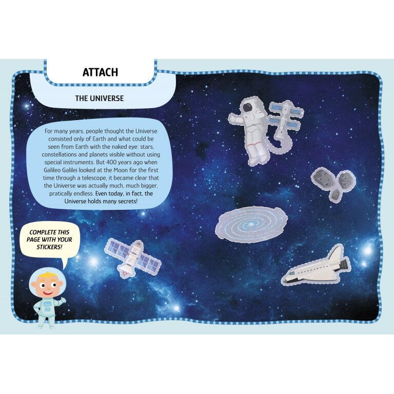Primul set de arta & lucru manual - Spatiu cosmic PlayLearn Toys