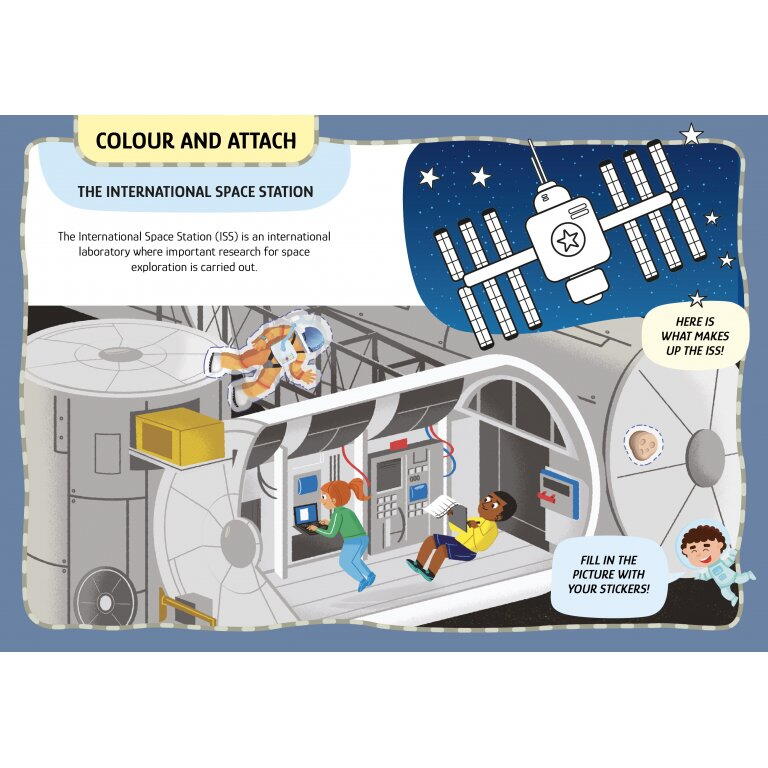 Primul set de arta & lucru manual - Spatiu cosmic PlayLearn Toys