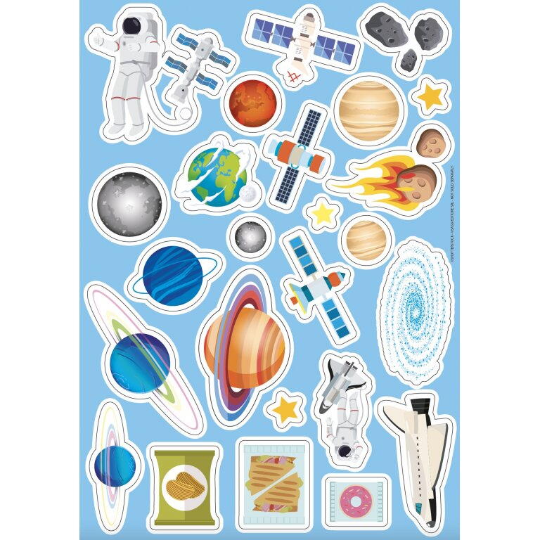 Primul set de arta & lucru manual - Spatiu cosmic PlayLearn Toys