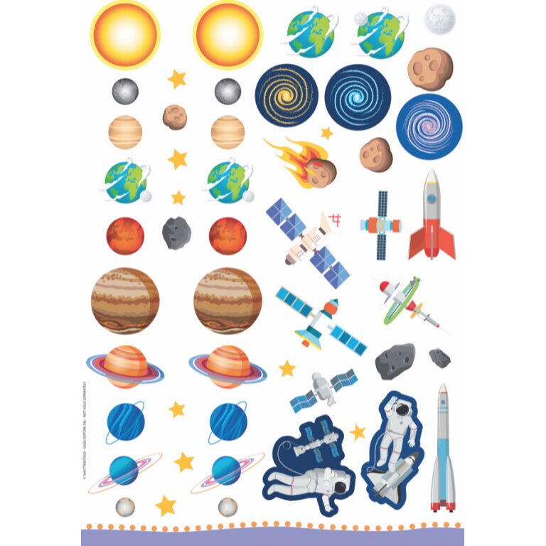 Primul set de arta & lucru manual - Spatiu cosmic PlayLearn Toys