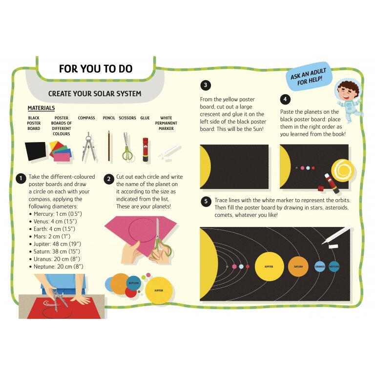 Primul set de arta & lucru manual - Spatiu cosmic PlayLearn Toys