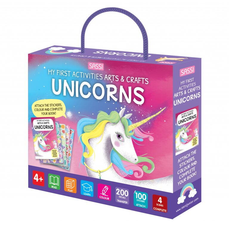 Primul set de arta & lucru manual - Unicorni PlayLearn Toys