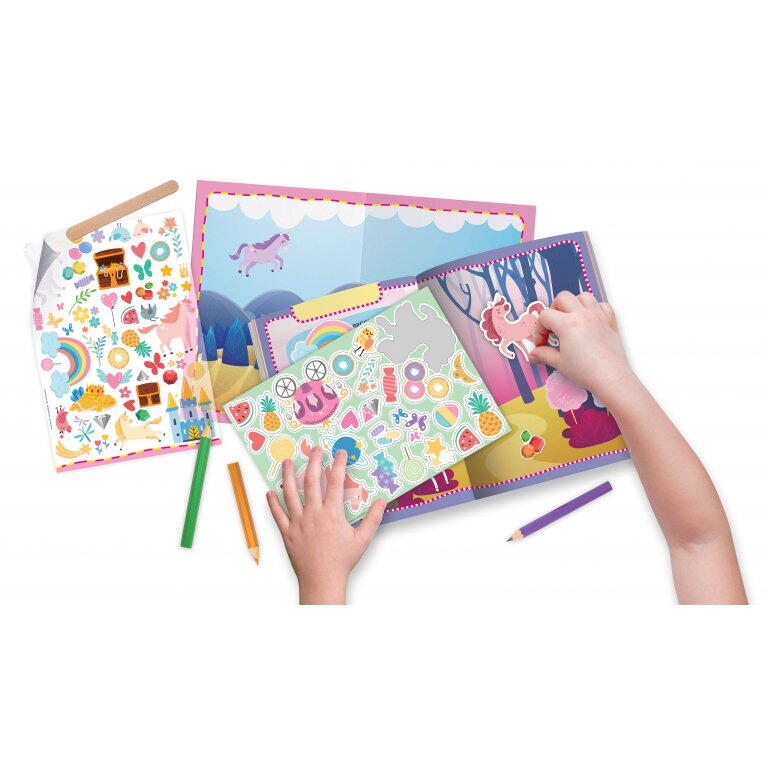 Primul set de arta & lucru manual - Unicorni PlayLearn Toys