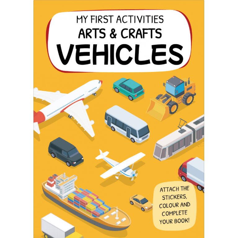 Primul set de arta & lucru manual - Vehicule PlayLearn Toys