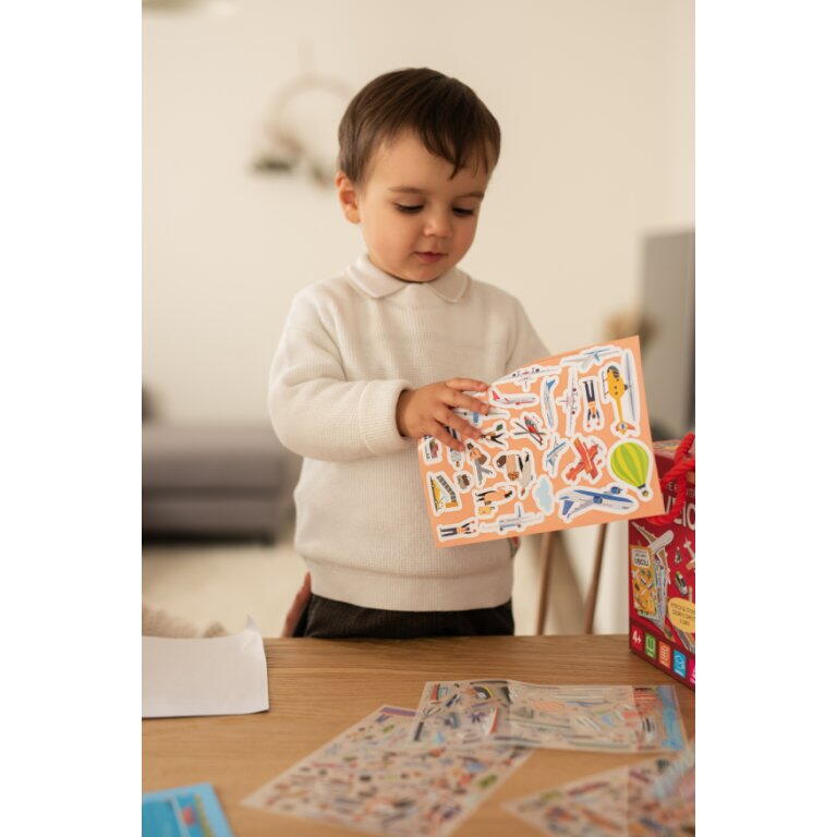 Primul set de arta & lucru manual - Vehicule PlayLearn Toys