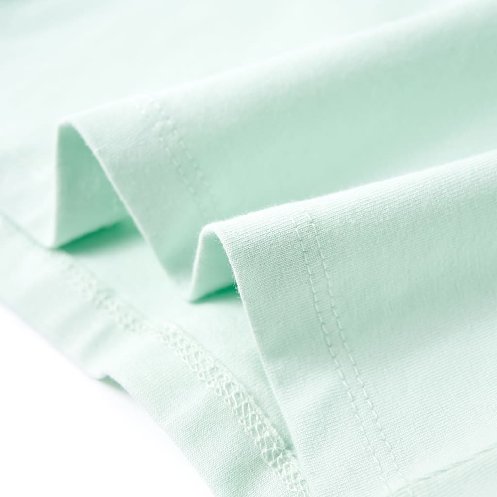 Tricou pentru copii, verde mentă deschis, 92 GartenMobel Dekor