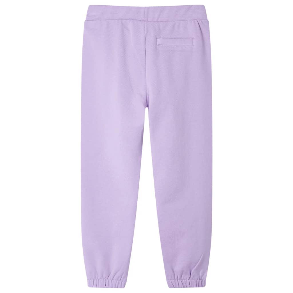 Pantaloni de trening pentru copii, lila, 128 GartenMobel Dekor