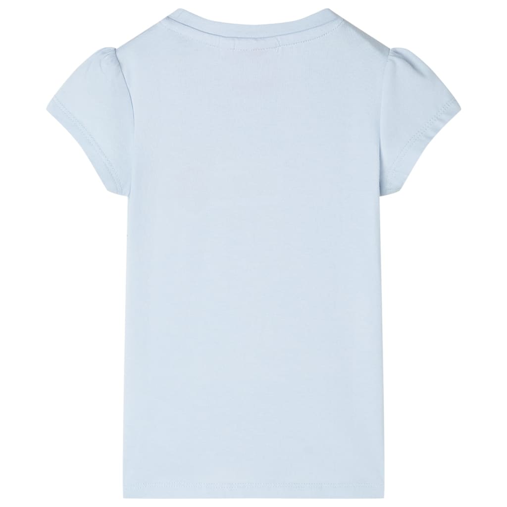Tricou pentru copii, albastru deschis, 116 GartenMobel Dekor