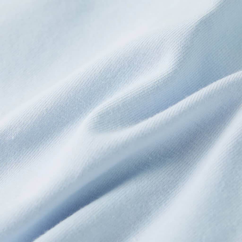 Tricou pentru copii, albastru deschis, 140 GartenMobel Dekor