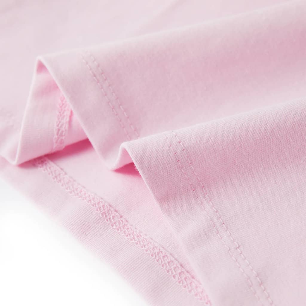 Tricou pentru copii, roz deschis, 104 GartenMobel Dekor