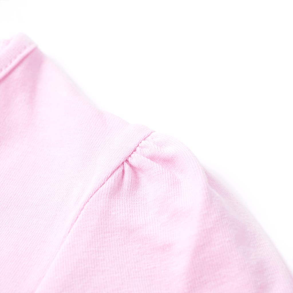 Tricou pentru copii, roz deschis, 104 GartenMobel Dekor