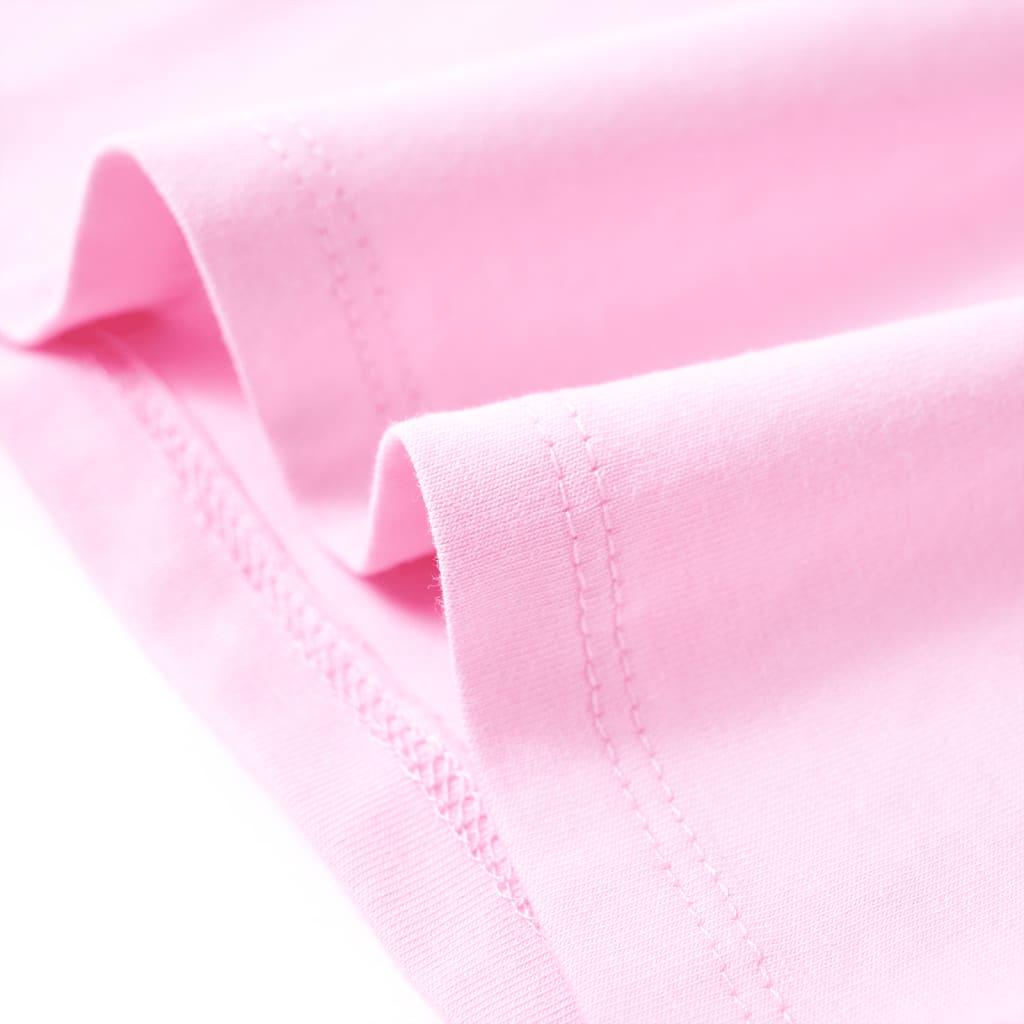Tricou pentru copii, roz deschis, 104 GartenMobel Dekor