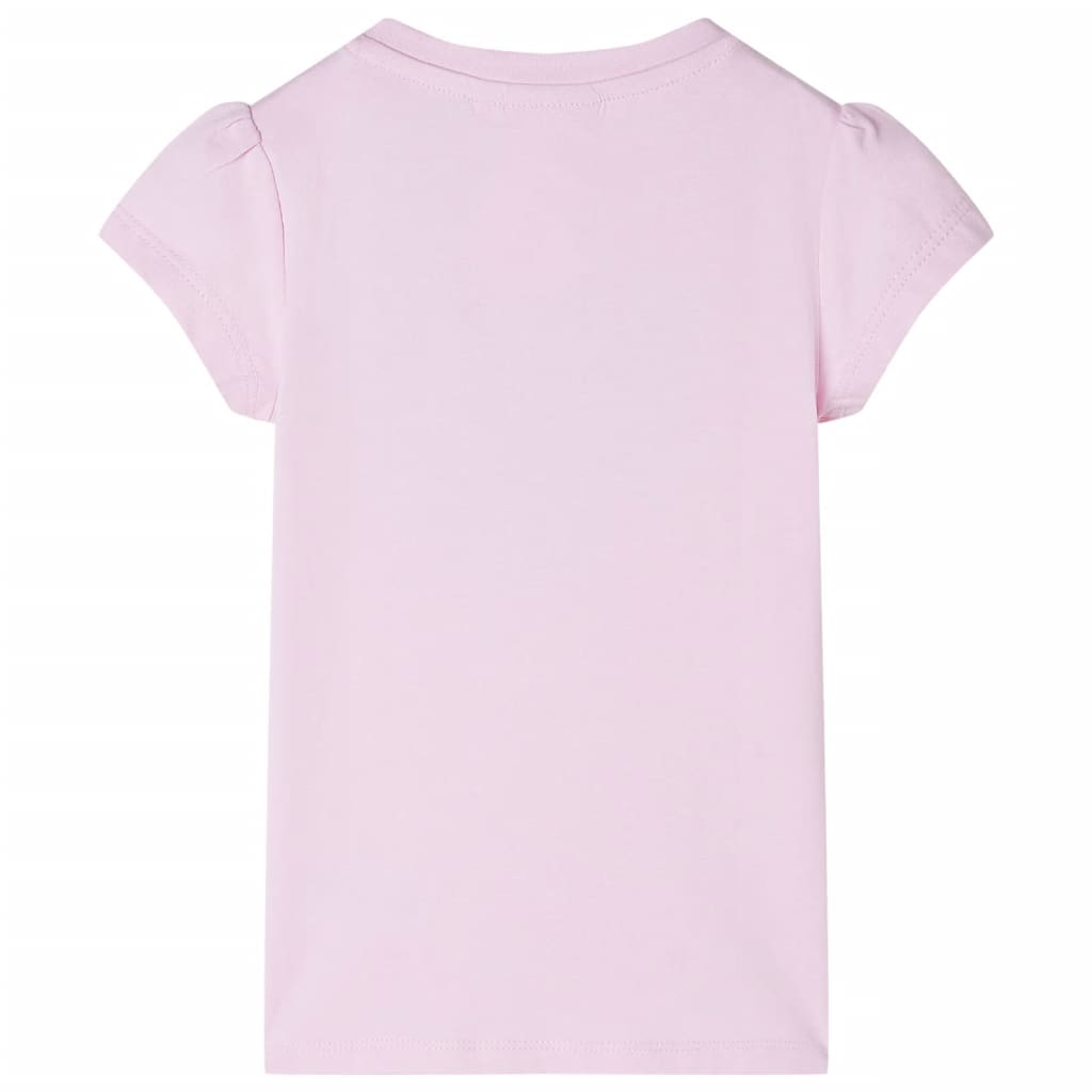 Tricou pentru copii, roz deschis, 104 GartenMobel Dekor
