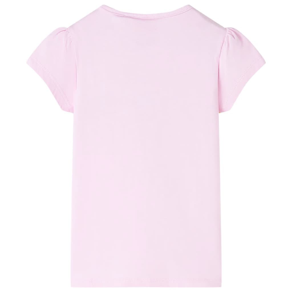 Tricou pentru copii, roz deschis, 128 GartenMobel Dekor
