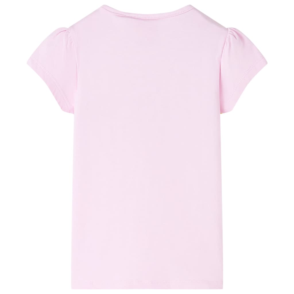 Tricou pentru copii, roz deschis, 140 GartenMobel Dekor