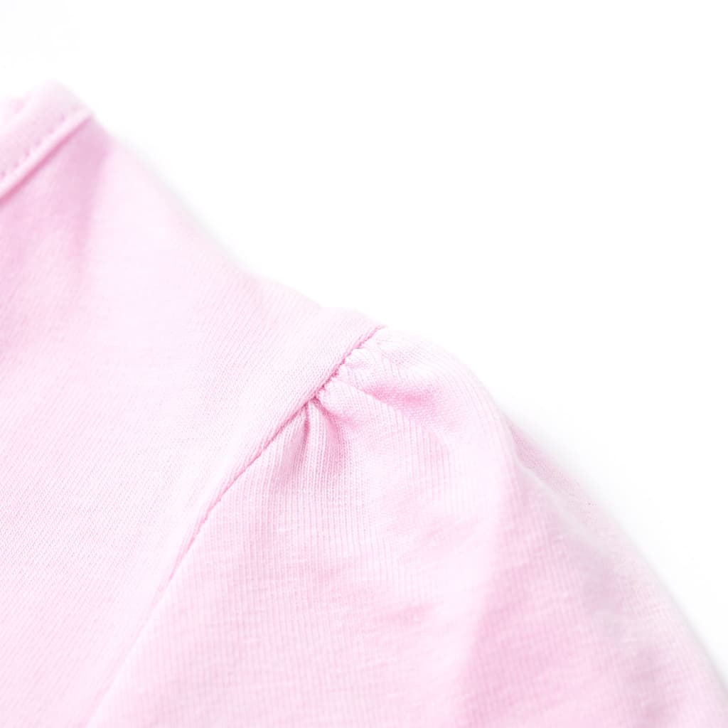 Tricou pentru copii, roz deschis, 140 GartenMobel Dekor