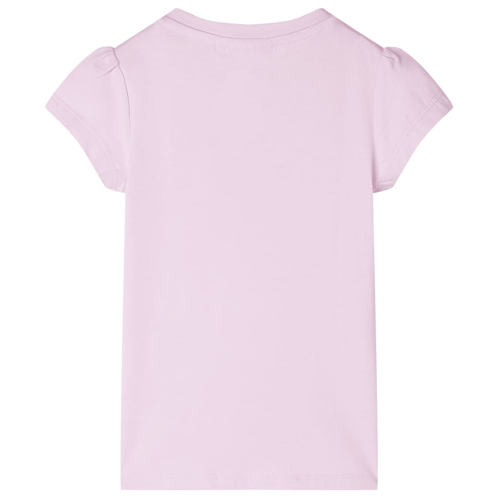 Tricou pentru copii, roz deschis, 92 GartenMobel Dekor