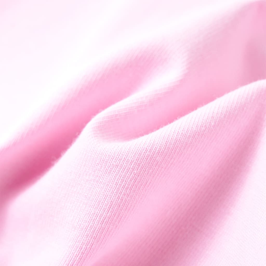Tricou pentru copii, roz deschis, 92 GartenMobel Dekor