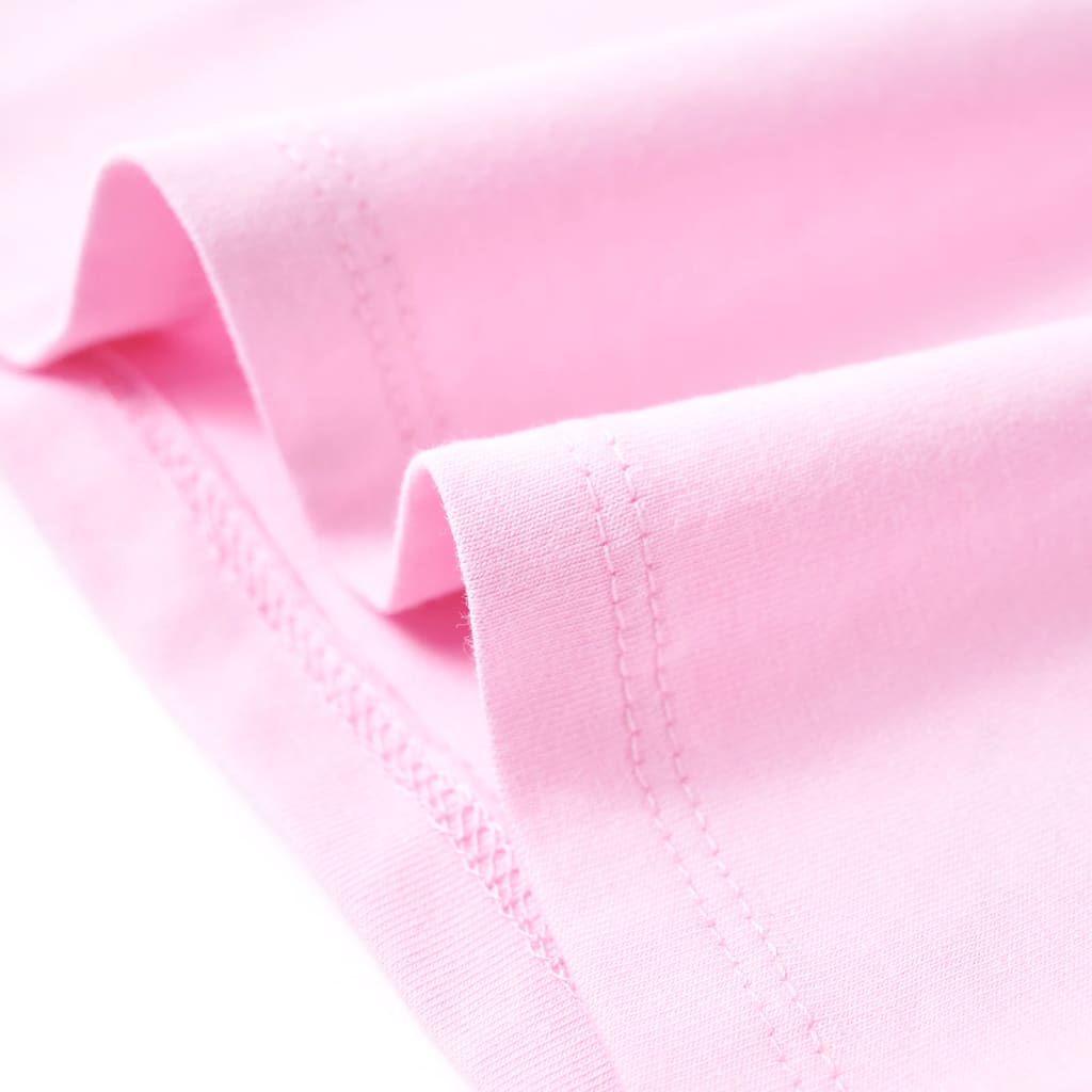 Tricou pentru copii, roz deschis, 92 GartenMobel Dekor