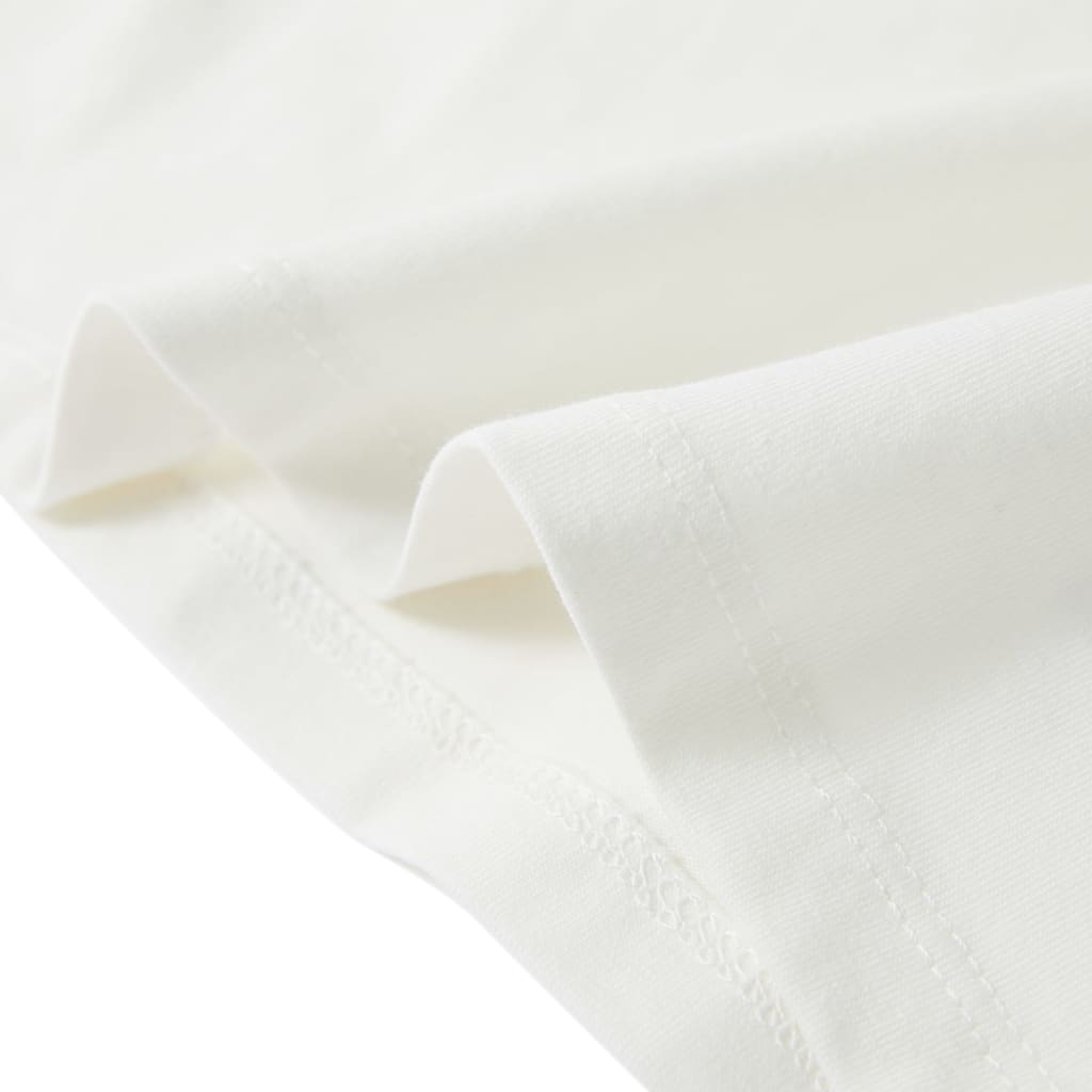 Tricou pentru copii ecru 140 GartenMobel Dekor