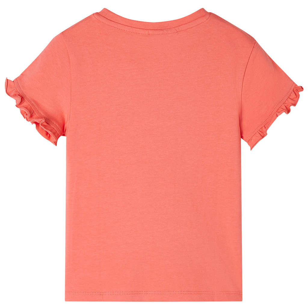 Tricou de copii cu mâneci scurte, corai, 140 GartenMobel Dekor