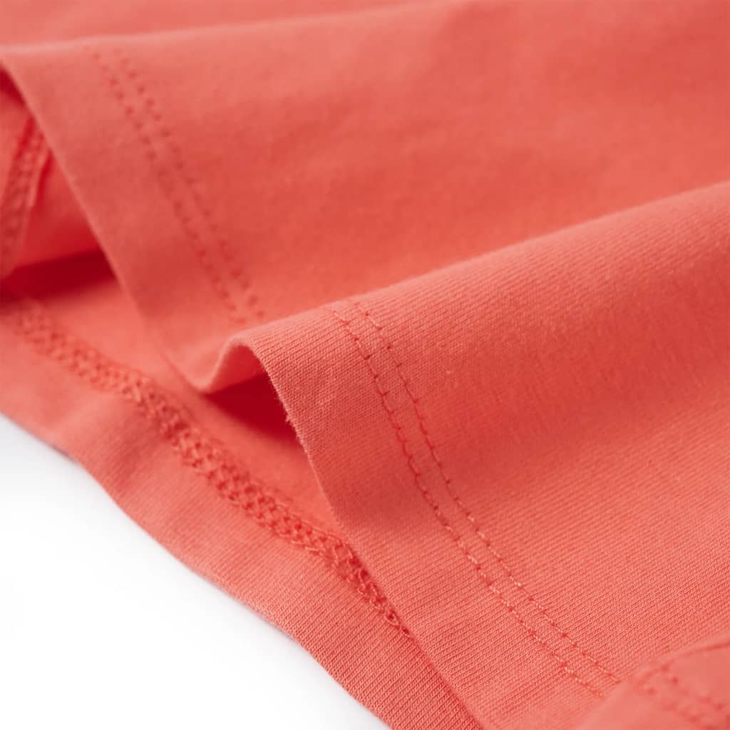 Tricou de copii cu mâneci scurte, corai, 92 GartenMobel Dekor