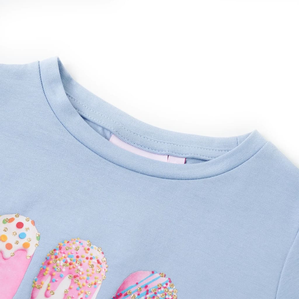 Tricou pentru copii, albastru, 92 GartenMobel Dekor