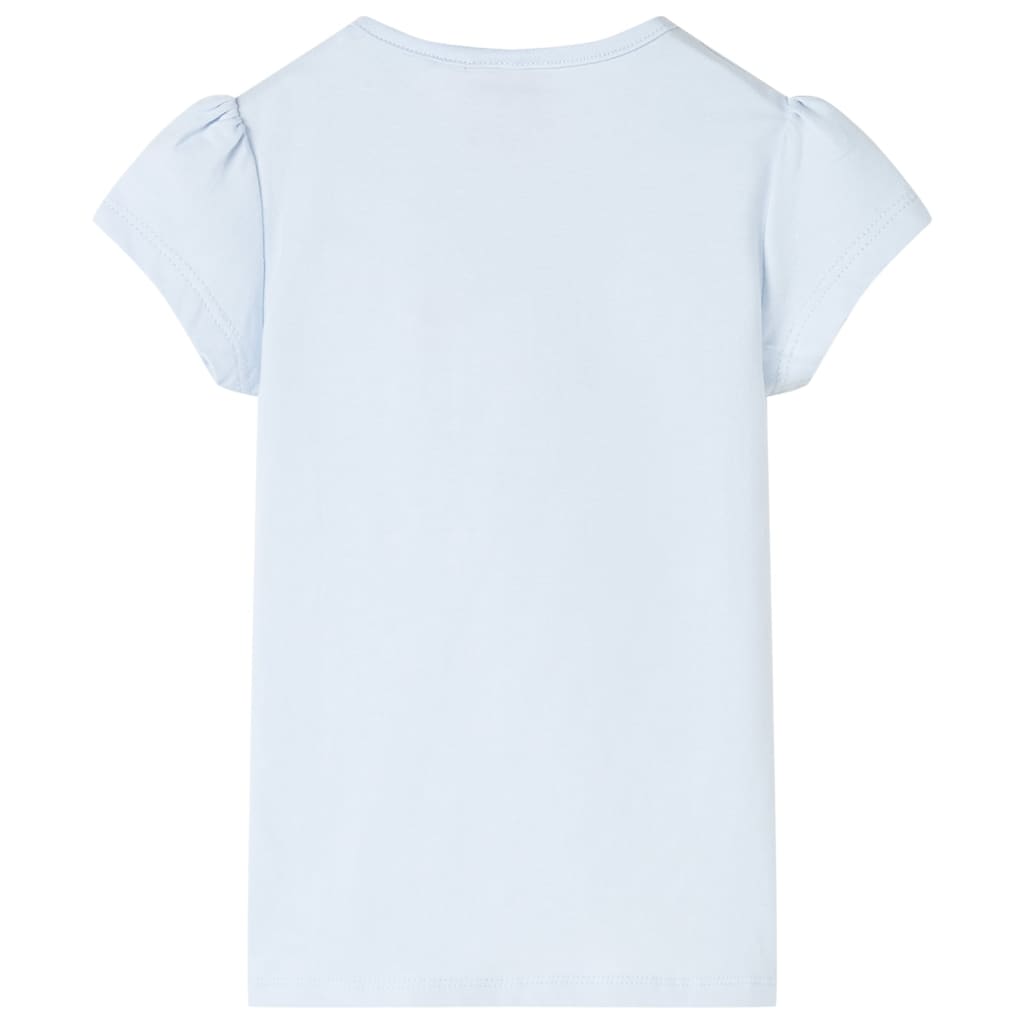 Tricou pentru copii, albastru deschis, 116 GartenMobel Dekor