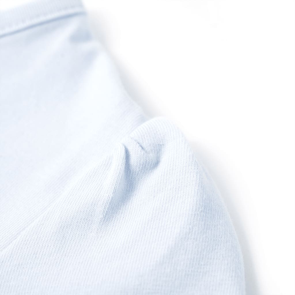 Tricou pentru copii, albastru deschis, 128 GartenMobel Dekor