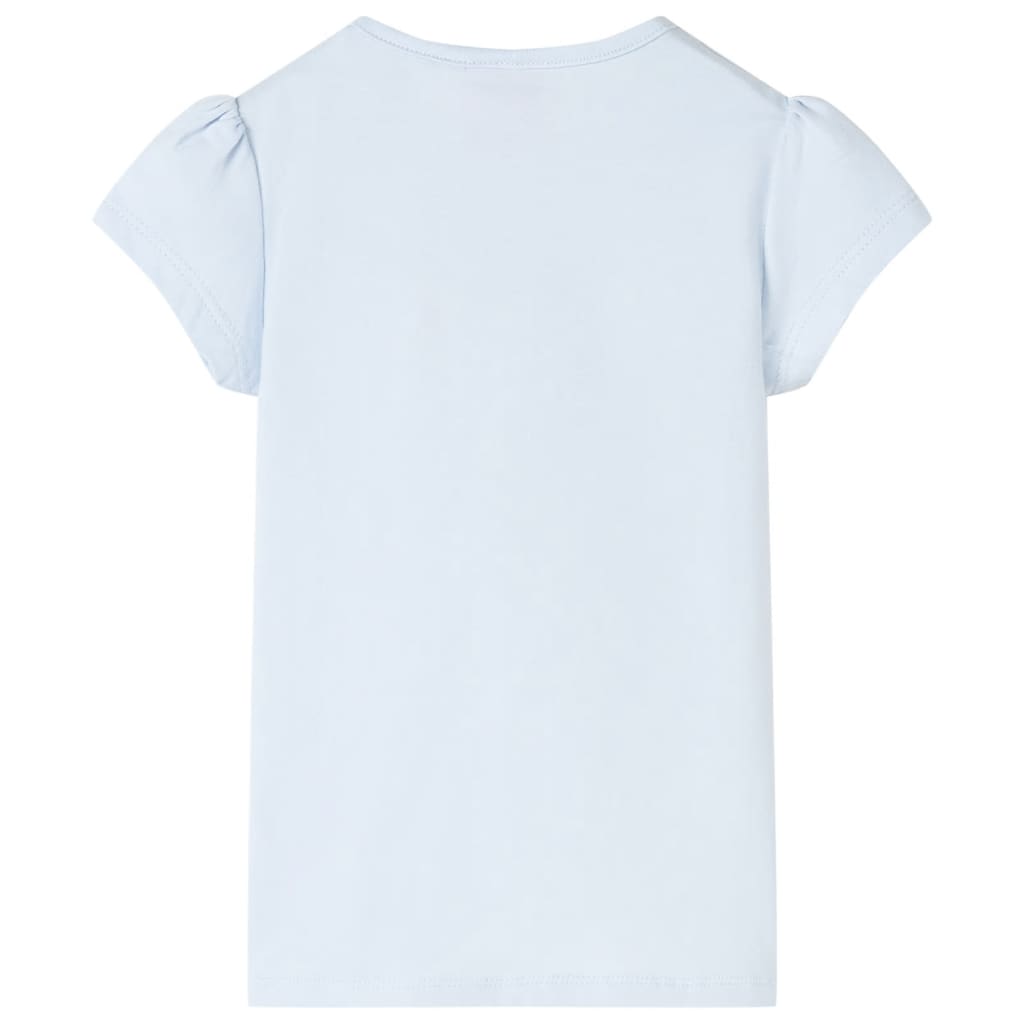 Tricou pentru copii, albastru deschis, 92 GartenMobel Dekor