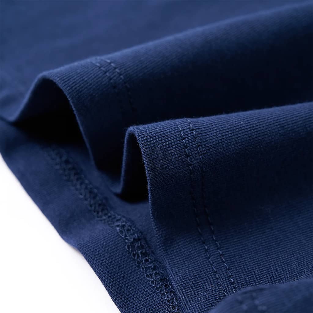 Tricou pentru copii, bleumarin, 128 GartenMobel Dekor
