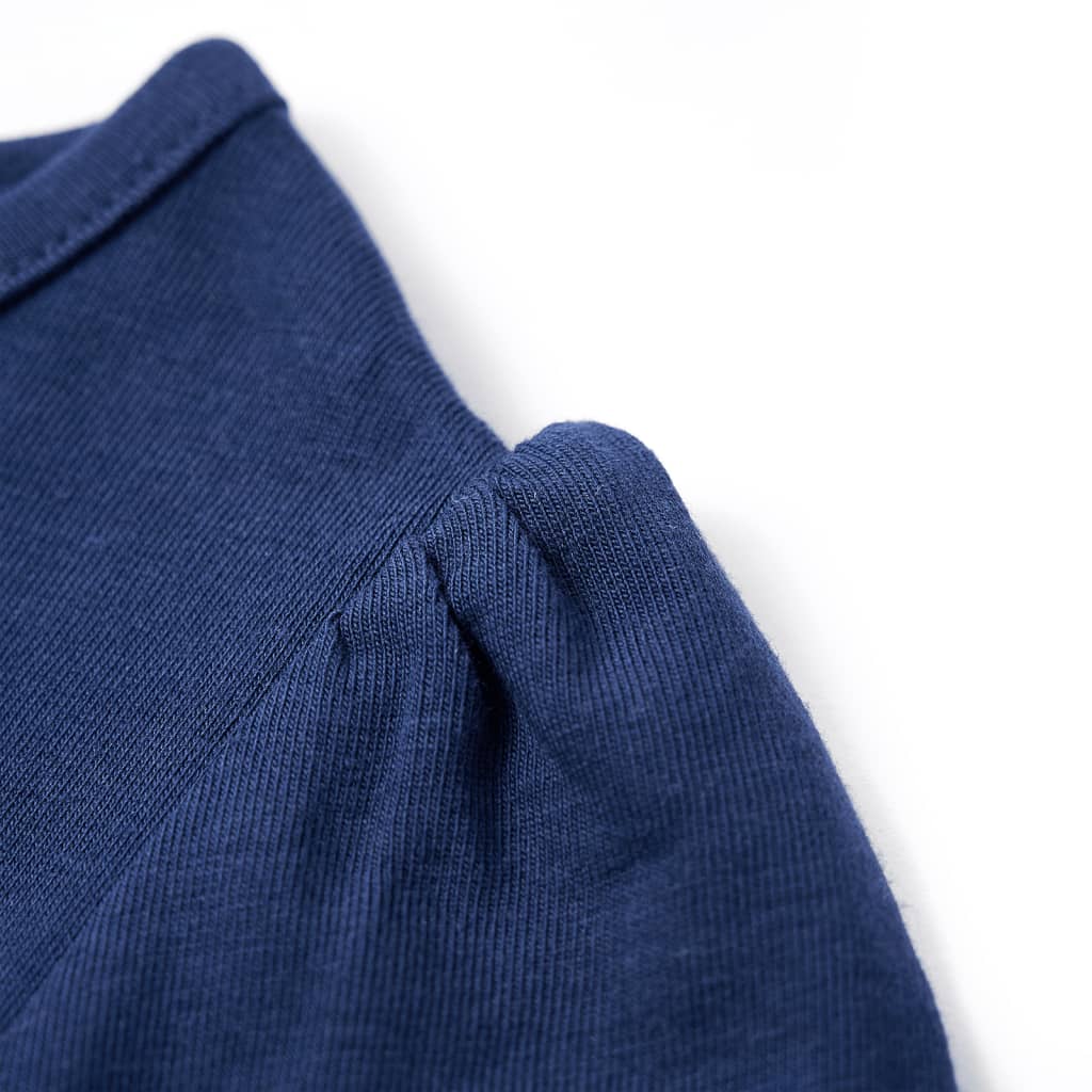 Tricou pentru copii, bleumarin, 128 GartenMobel Dekor