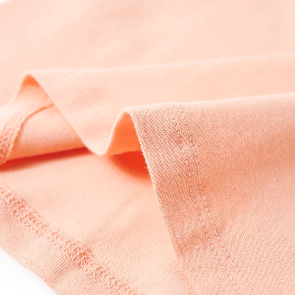 Tricou pentru copii, portocaliu deschis, 104 GartenMobel Dekor